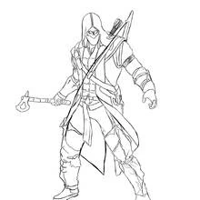 Assassin's Creed - Coloriages gratuits à imprimer