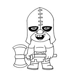 Coloriage Clash Royale (Jeux Vidéos) #200931 à imprimer et colorier