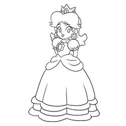 Coloriage Mario Bros (Jeux Vidéos) #112524 à imprimer et colorier
