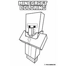 Coloriage Minecraft (Jeux Vidéos) #113762 à imprimer et colorier