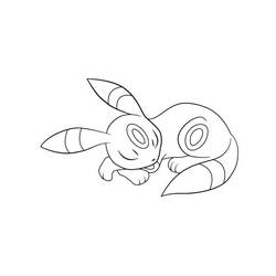 Noctali - Coloriages gratuits à imprimer