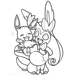 Nymphali - Coloriages gratuits à imprimer