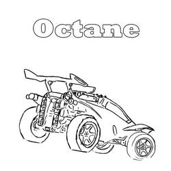 Coloriage Rocket League (Jeux Vidéos) #202085 à imprimer et colorier
