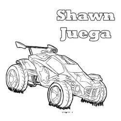 Coloriage Rocket League (Jeux Vidéos) #202094 à imprimer et colorier