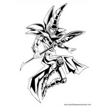 Coloriage Yu-Gi-Oh! (Jeux Vidéos) #53053 à imprimer et colorier