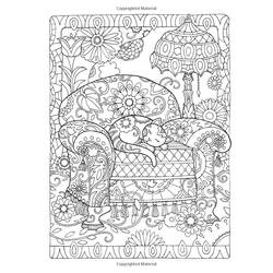 Coloriage Anti-stress (Mandalas) #127042 à imprimer et colorier
