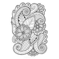 Coloriage Fleur (Nature et saisons) #170861 à imprimer et colorier