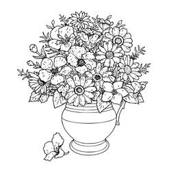 Coloriage Fleur (Nature et saisons) #170874 à imprimer et colorier