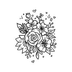 Coloriage Fleur (Nature et saisons) #170914 à imprimer et colorier