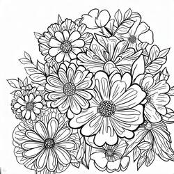 Coloriage Fleur (Nature et saisons) #183034 à imprimer et colorier