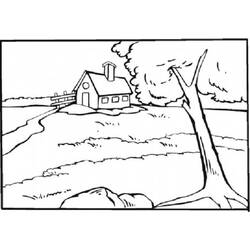 Coloriage Rivière (Nature et saisons) #159285 à imprimer et colorier