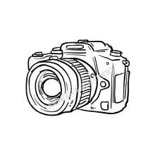 Coloriage Appareil photo (Objets) #119787 à imprimer et colorier