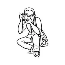 Coloriage Appareil photo (Objets) #119889 à imprimer et colorier