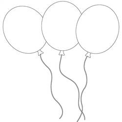 Coloriage Ballon (Objets) #184799 à imprimer et colorier