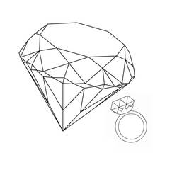 Coloriage Diamant (Objets) #202835 à imprimer et colorier