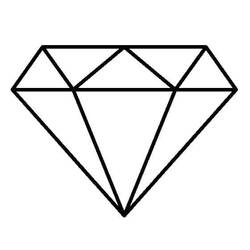 Coloriage Diamant (Objets) #202854 à imprimer et colorier