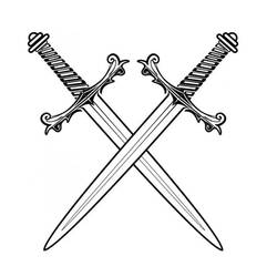 Coloriage Épée (Objets) #187183 à imprimer et colorier