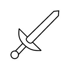 Coloriage Épée (Objets) #187201 à imprimer et colorier