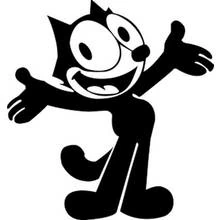 Félix le Chat - Coloriages gratuits à imprimer