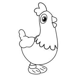 Gallineta Pat Patrouille - Coloriages gratuits à imprimer