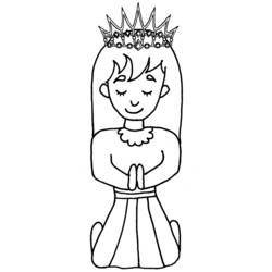 Coloriage Reine (Personnages) #106311 à imprimer et colorier