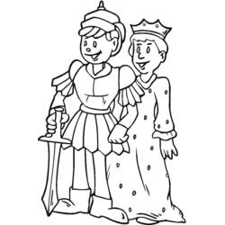 Coloriage Reine (Personnages) #106365 à imprimer et colorier