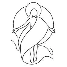 Coloriage Jesus (Religion et Mythologie) #98977 à imprimer et colorier