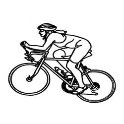 Coloriage Cyclisme (Sports) #193632 à imprimer et colorier