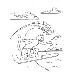 Coloriage Surf (Sports) #214204 à imprimer et colorier