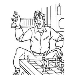 Coloriage SOS Fantômes (Super-héros et Super-vilains) #134036 à imprimer et colorier
