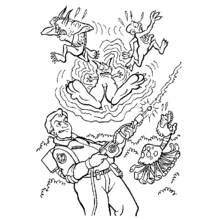 SOS Fantômes - Coloriages gratuits à imprimer