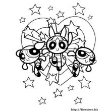 Coloriage Supers Nanas (Super-héros et Super-vilains) #39437 à imprimer et colorier