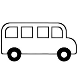 Autobus / Autocar - Coloriages gratuits à imprimer