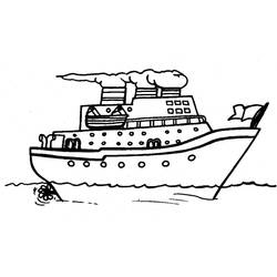 Coloriage Bateau / Navire (Transport) #137440 à imprimer et colorier