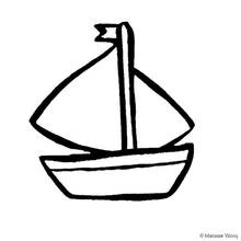 Coloriage Bateau / Navire (Transport) #137458 à imprimer et colorier