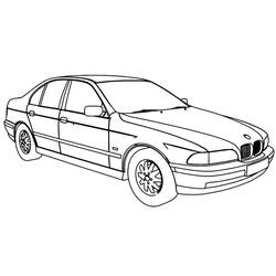 Coloriage BMW (Transport) #204418 à imprimer et colorier