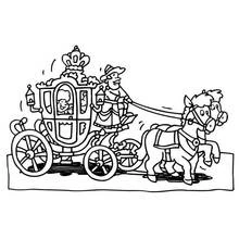 Coloriage Carrosse (Transport) #146182 à imprimer et colorier
