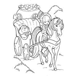 Coloriage Carrosse (Transport) #209844 à imprimer et colorier