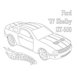 Coloriage Hot Wheels (Transport) #145851 à imprimer et colorier