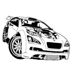 Coloriage Hot Wheels (Transport) #145859 à imprimer et colorier