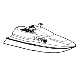 Motomarine / Seadoo - Coloriages gratuits à imprimer