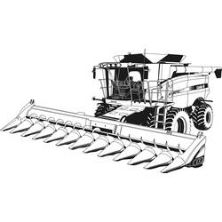 Tracteur - Coloriages gratuits à imprimer