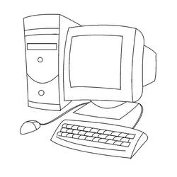 Disegno Computer (Oggetti) #179620 da stampare e colorare