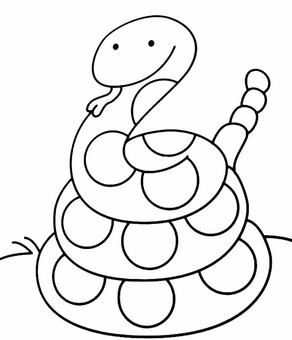 ボアの無料ぬりえ #1295（動物コレクション）