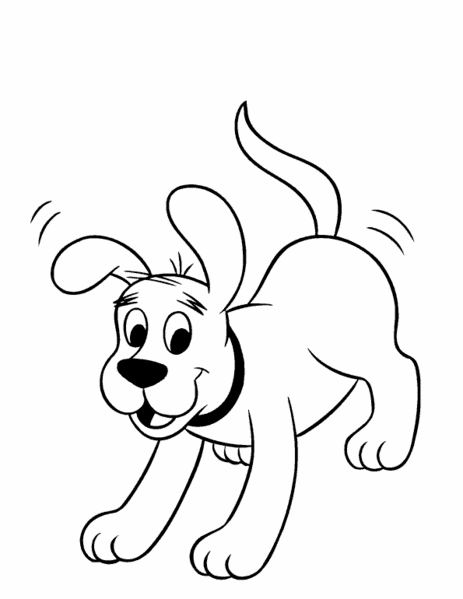 犬の無料ぬりえ #60（動物コレクション）