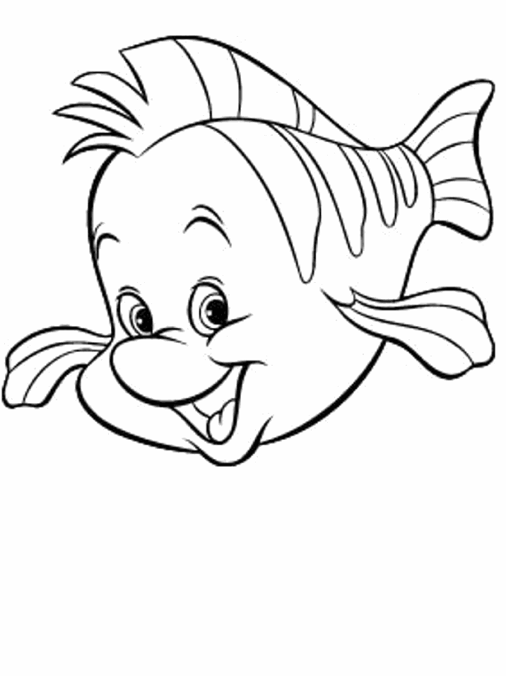 魚の無料ぬりえ #17079（動物コレクション）