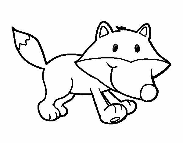 キツネの無料ぬりえ #15041（動物コレクション）