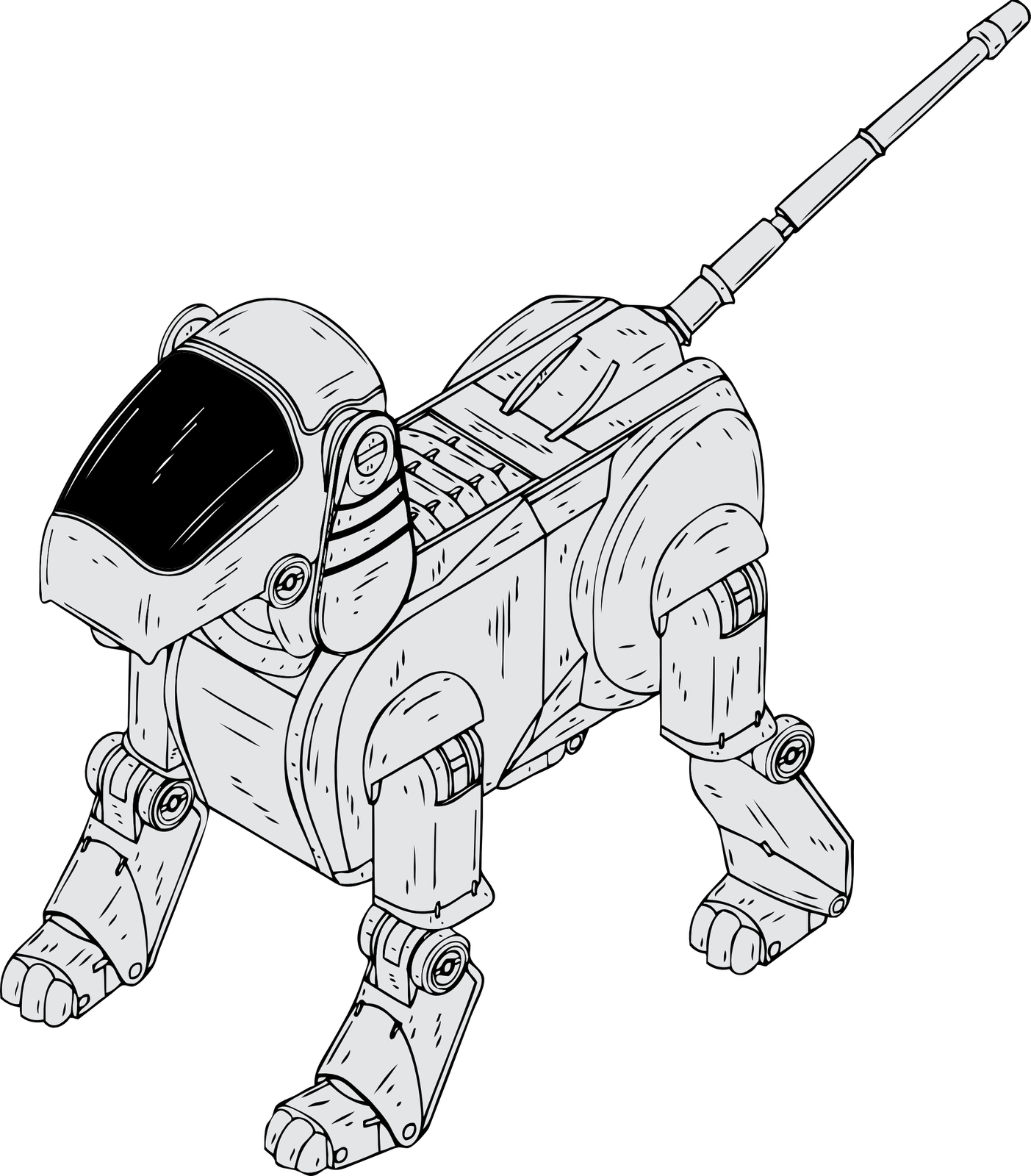 ロボットの無料ぬりえ #106633（キャラクターコレクション）