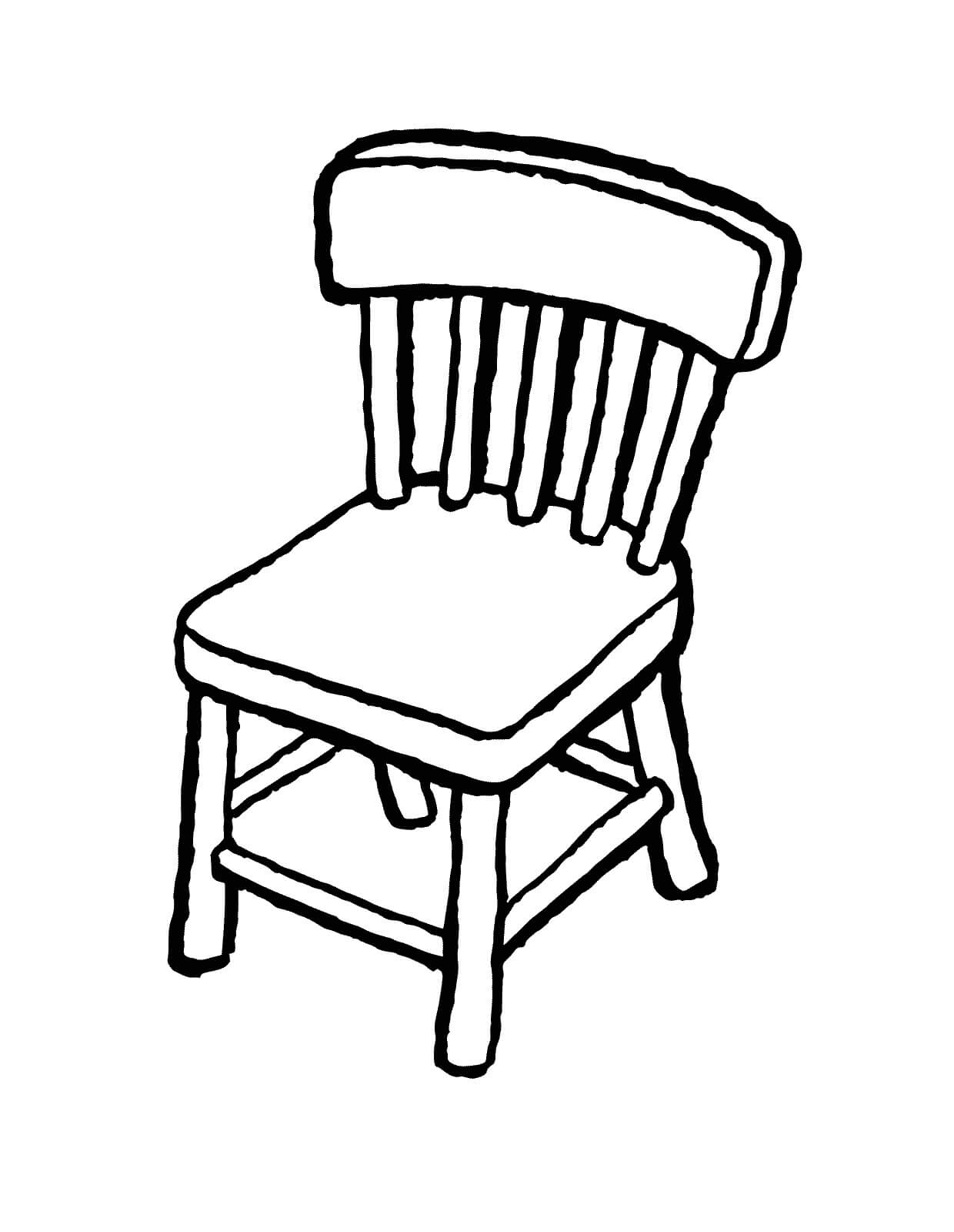 椅子の無料ぬりえ #180453（物コレクション）