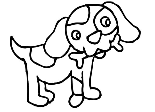 犬の骨の無料ぬりえ #189679（物コレクション）